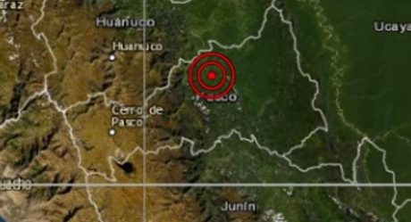 Fuerte sismo sacudió a Perú