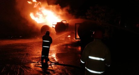 Explota bodega con hidrocarburo robado por huachicoleros