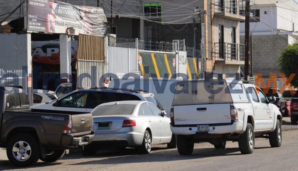 Matan-a-mecánico-en-taller-otro-recibe-tiro-en-la-cabeza