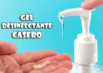 gel antibacterial casero