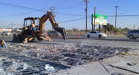 Cerrarán calle Claridad por reparación en estructura de puente