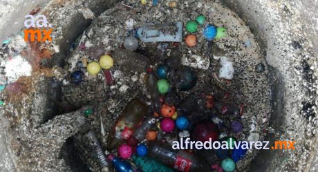 Basura taponeó red de drenaje sanitario de Tijuana