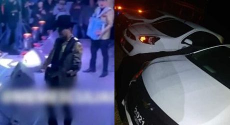 VIDEO: Supuesta familia de 'El Chapo' regalaría autos en megaposada