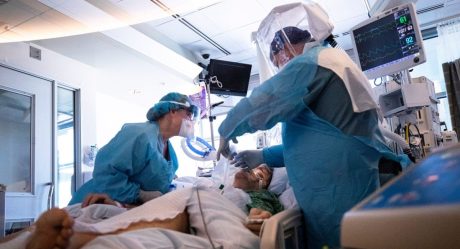 Hospitales de Los Ángeles con escasez de oxígeno para pacientes Covid
