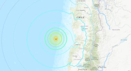 Terremoto de 6,7 remece Chile