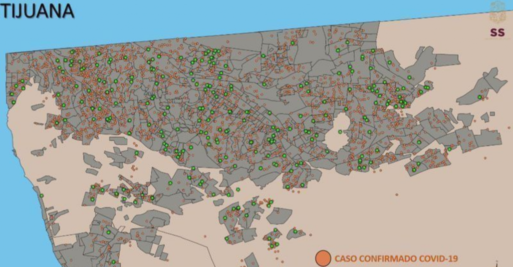 actualizan-colonias-con-mas-contagios-covid-en-tijuana