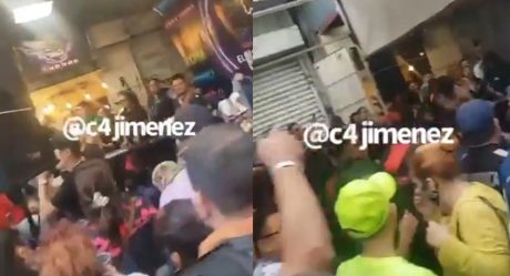 VIDEO: Se aglomeran en 'chelería' con música vivo y sin cubrebocas