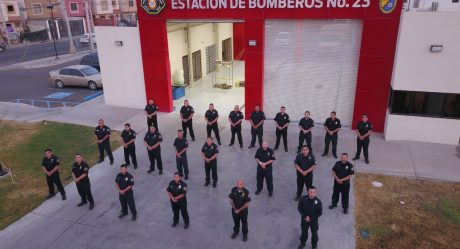 Marina del Pilar agradece vacunas para bomberos de unidad covid