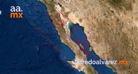 Sismo remece a Baja California esta madrugada