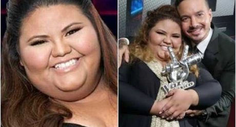 Reaparece ganadora de la Voz México con 90 kilos menos