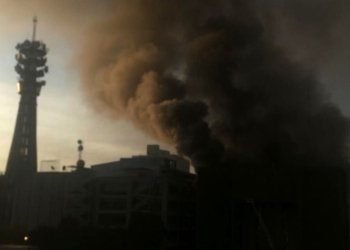 VIDEO-Así-fue-el-fuerte-incendio-en-centro-de-control-del-Metro