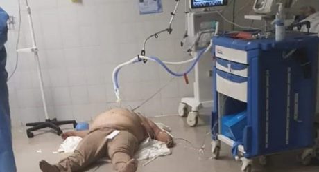 Aclaran lo sucedido con paciente captado en piso de hospital