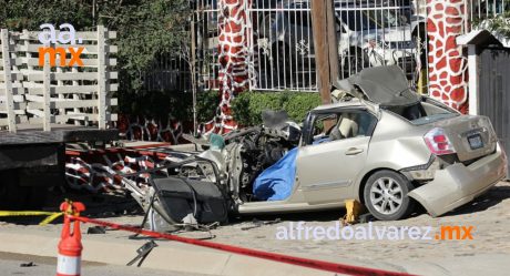 Identifican a empresario muerto en accidente carretero