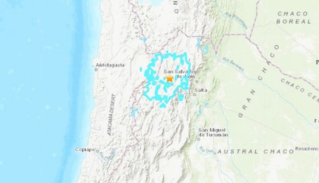 Terremoto-de-6,1-sacude -Argentina