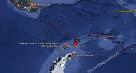 Terremoto remece Antártida; emiten alerta de emergencia