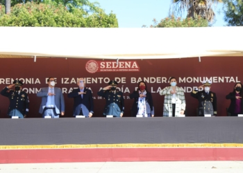 PRESIDENTA DE TIJUANA PARTICIPA EN CEREMONIA DEL DíA DE LA BANDERA