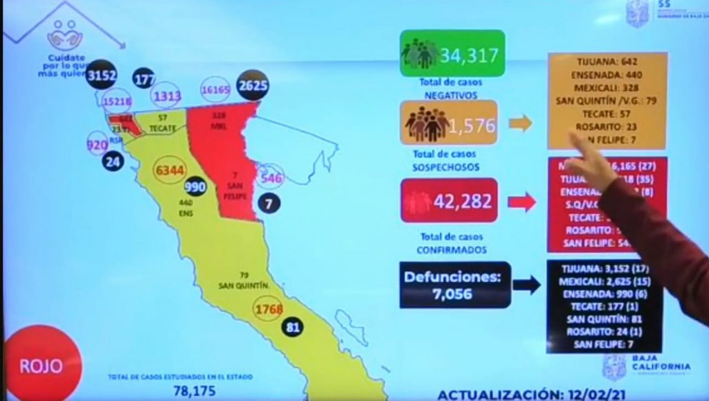 SEMáFORO NARANJA EN BC A PARTIR DE HOY