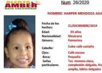 BUSCAN A HARPER MENDOZA AGATóN; FUE SUSTRAíDA DE SU CASA