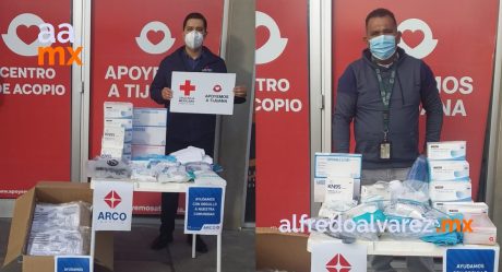 Apoyemos a Tijuana canaliza donativo al personal de salud