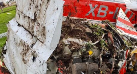 Revelan video del desplome del avión donde murió nieto de Amado Carrillo