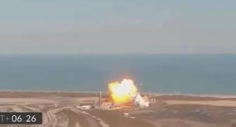 VIDEO: Explota prototipo de cohete de SpaceX en aterrizaje