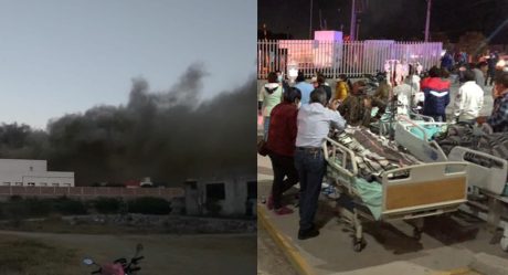 VIDEO: Hospital se incendia; evacúan a pacientes