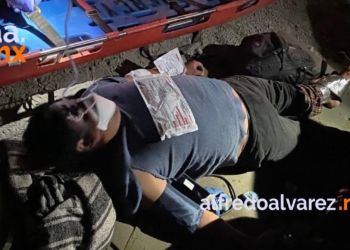 TRAFICANTES ABANDONAN A MIGRANTE GRAVEMENTE HERIDO