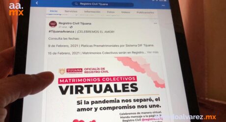 Registro Civil de Tijuana resuelve dudas a través de Facebook