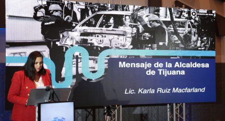Karla Ruiz participa en toma de protesta de Index Tijuana