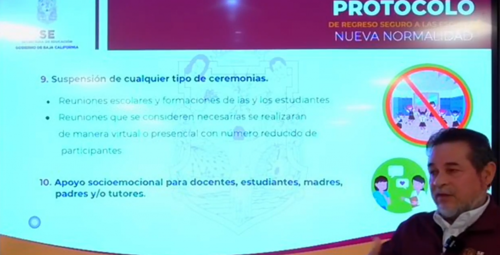 ASí SERá EL PROTOCOLO DE REGRESO A CLASES PRESENCIALES