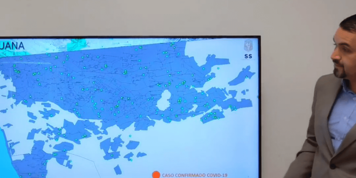 ACTUALIZAN LAS COLONIAS CON MáS CONTAGIOS COVID-19