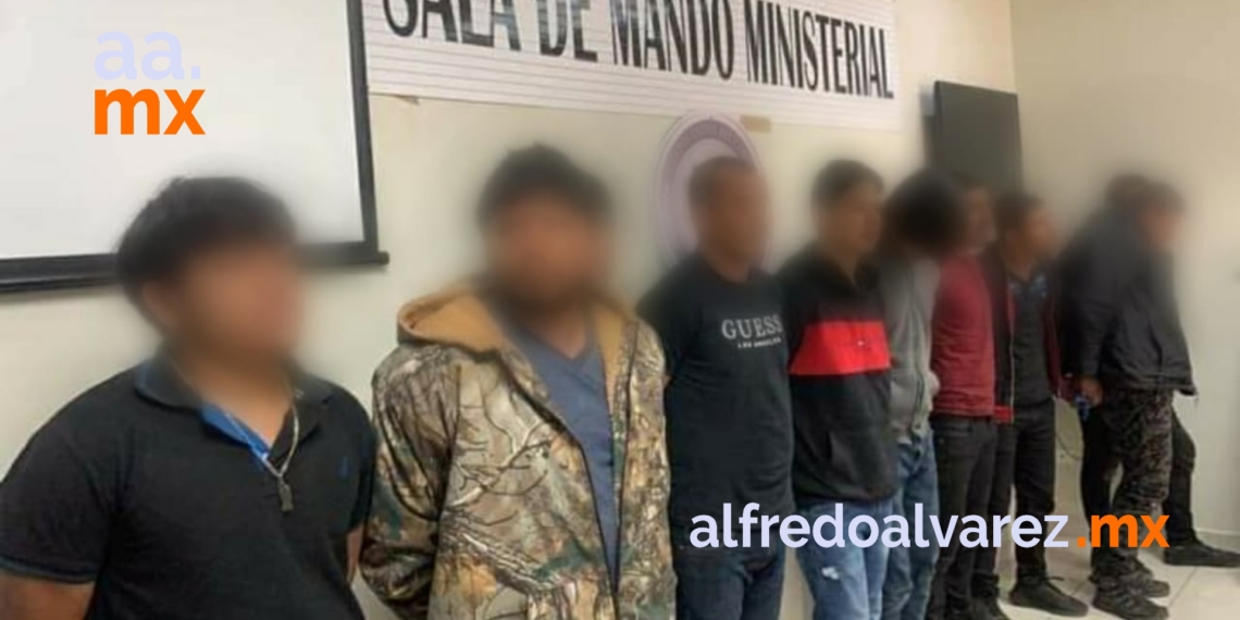 ARSENAL DE ALTO PODER Y 11 DETENIDOS TRAS MEGA OPERATIVO POLICíACO