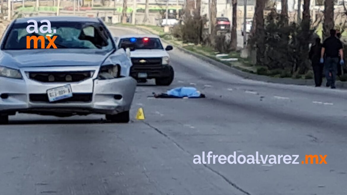 TRAS ATROPELLAMIENTO CIERRAN LA VíA RáPIDA