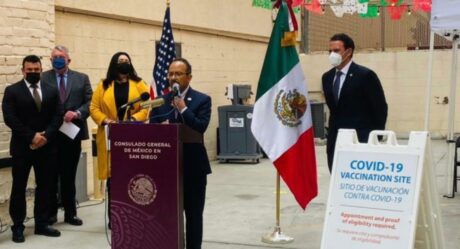 Consulado mexicano en San Diego será punto de vacunación