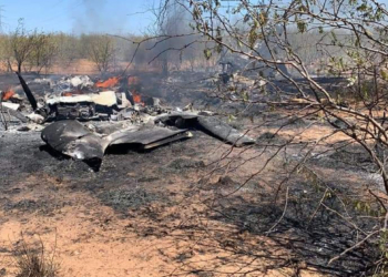 AVIONETA SE DESPLOMA E INCENDIA; HAY MUERTOS