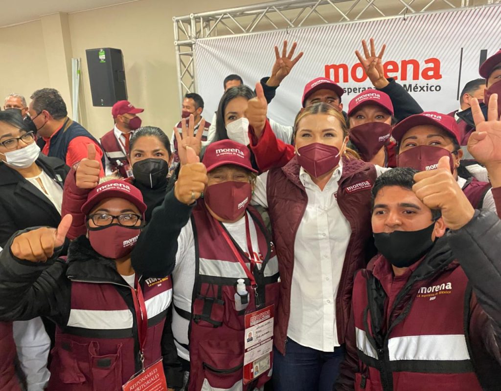 MARINA DEL PILAR REFRENDA CERCANíA CON LAS BASES MORENISTAS