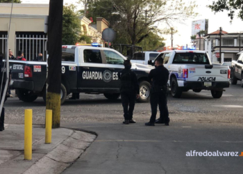 DISPARA EN SU VIVIENDA Y AMENAZA A POLICíAS