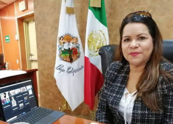 DENUNCIAN A PRESIDENTA DEL CONGRESO DE BC; COBRó NóMINA DE EMPLEADO