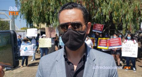 Se manifiestan en defensa de terrero de la UPN en Tijuana