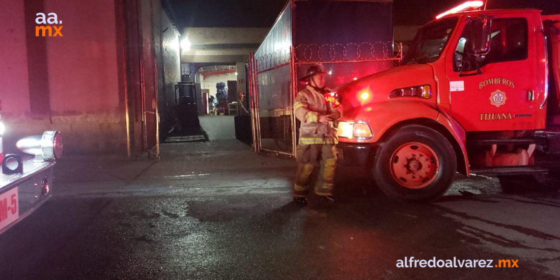 SE INCENDIA ALMACéN DE FáBRICA