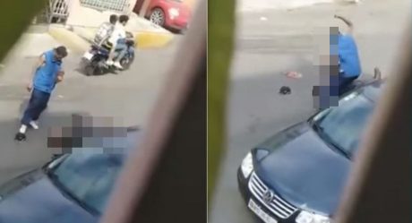 VIDEO: Apuñala y asesina a hombre en vía pública