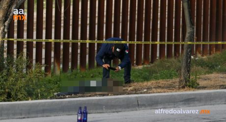 Lo asesinan en la malla divisoria de EU y México