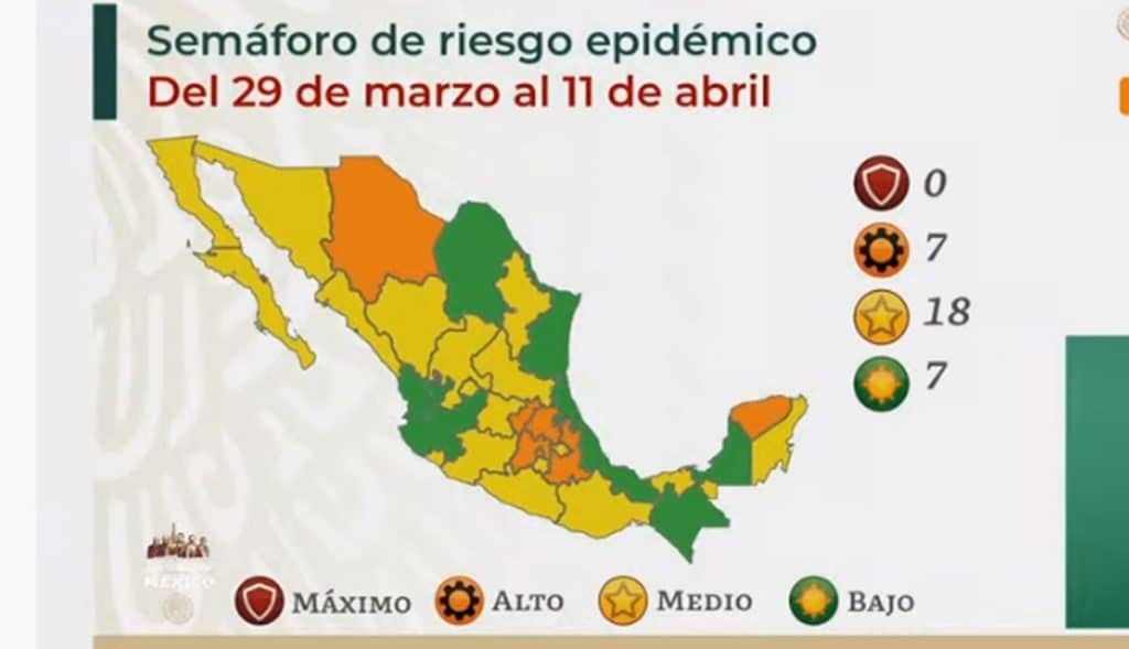 México-suma-7-estados-en-verde-en-Semáforo-Epidemiológico