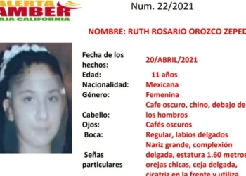 ACTIVAN ALERTA AMBER POR NIñA DESAPARECIDA