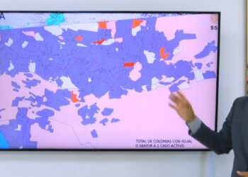 ACTUALIZAN COLONIAS CON MáS CONTAGIOS COVID