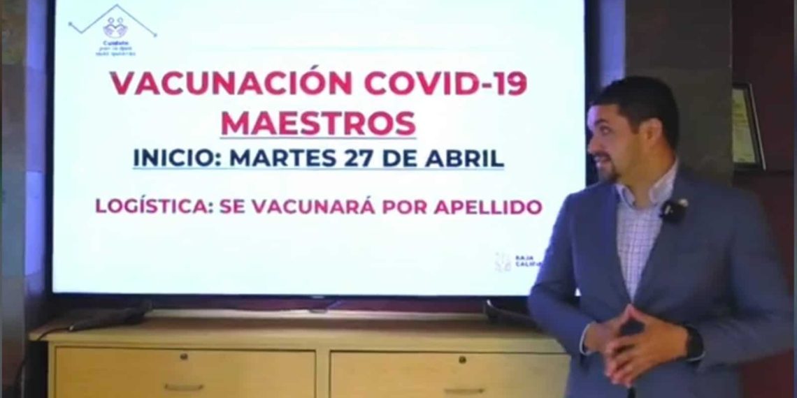 DAN A CONOCER LA LOGíSTICA PARA VACUNACIóN DE MAESTROS