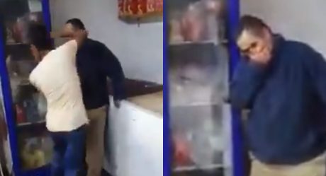 VIDEO: Sujeto golpea a joven con síndrome de Down