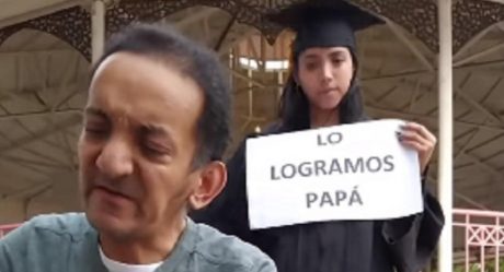 VIDEO: Conmovedor agradecimiento de una graduada a su padre