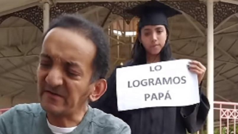 VIDEO: CONMOVEDOR AGRADECIMIENTO DE UNA GRADUADA A SU PADRE