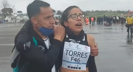 Maratonista mexicana da marca para Tokio 2020 en Italia